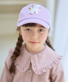 ANY KIDS スパンコール メッシュ キャップ