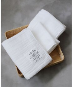 SHINTO TOWEL 【2.5-PLY GAUZE】 タオルマフラー　ホワイト