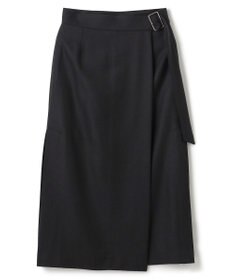 BEIGE， TERNES / ウールナローラップスカート