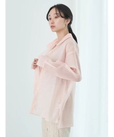 earth music&ecology オープンデザインシアーシャツ