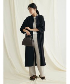 CRAFT STANDARD BOUTIQUE レーヨンデシンバンドカラーワンピース