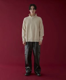 WEGO 【ユニセックス着用ITEM】エコレザーカーゴスラックス