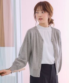 ANY SIS 【美人百花10月号掲載】ハイネックシャーリング ブラウス