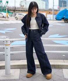 WEGO 【ユニセックス着用ITEM】リジットデニムジャケット