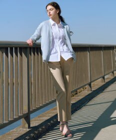 J.PRESS LADIES S Vis/Pe スパーク ニット カーディガン