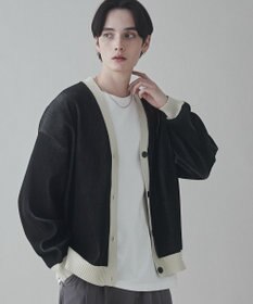 WEGO クリアライトリバーシブルカーディガン