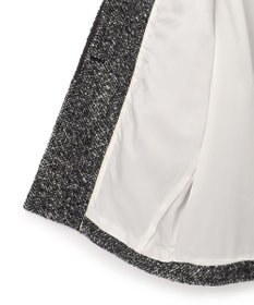 BEIGE， ROBY / フェイクレザーツイードコート