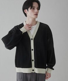 WEGO クリアライトリバーシブルカーディガン