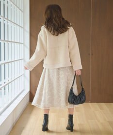 Feroux リバーシブル ムートンボアコート