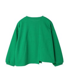 Green Parks コットンＵＳＡミニ裏毛リメイク風プルオーバー