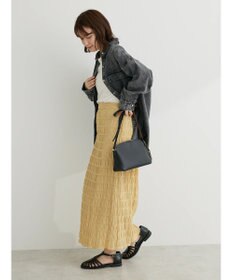 Green Parks ・ＳＵＧＡＲ　ＳＰＯＯＮ　シャーリングギャザースカート