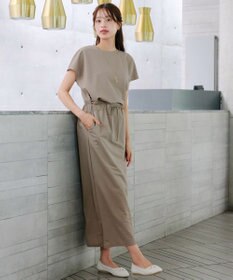 Tiaclasse 【洗える】フレンチスリーブカノコトップス