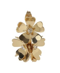 YECCA VECCA メタルフラワーピアス