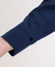 muuc コットンローン長袖ブラウス