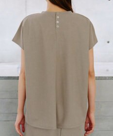 Tiaclasse 【洗える】フレンチスリーブカノコトップス