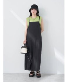 earth music&ecology リサイクルポリエステルブレンドキャミワンピース