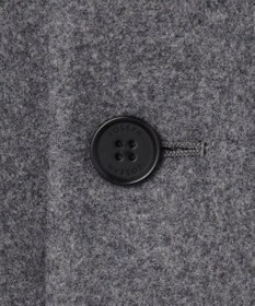 JOSEPH HOMME 【新素材】ライトウールシャギー　スタンドカラーシングルブレストコート