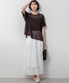 23区 【WEB&一部店舗限定】アシンメトリーチェーンコイン ネックレス