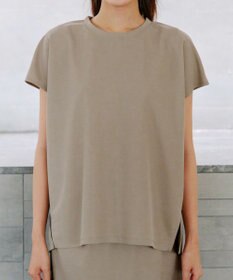 Tiaclasse 【洗える】フレンチスリーブカノコトップス