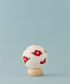 ちょうちん堂 【きもち】KAGAYAKI 椿 ちょうちん ライト