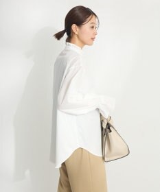 CRAFT STANDARD BOUTIQUE スタンドフリルブラウス