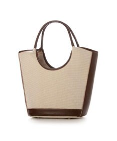 UNBILLION ペルケ perche / キャンバス・牛革トリミング2wayトート