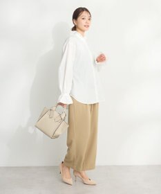 CRAFT STANDARD BOUTIQUE スタンドフリルブラウス