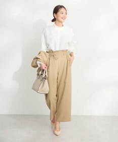 CRAFT STANDARD BOUTIQUE スタンドフリルブラウス