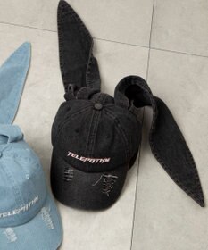 WEGO うさ耳デニムキャップ