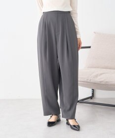 earth music&ecology タックコクーンパンツ