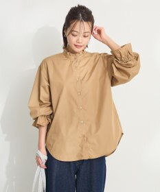 CRAFT STANDARD BOUTIQUE スタンドフリルブラウス