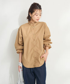 CRAFT STANDARD BOUTIQUE スタンドフリルブラウス