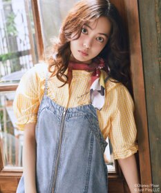 earth music&ecology 【予約】【WEB・一部店舗限定】ヴィンテージ風フリルブラウス/TOY STORY