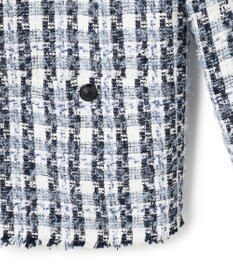 BEIGE， BERYL / ファンシーツイードノーカラージャケット