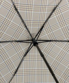 AURORA 【MACKINTOSH LONDON（マッキントッシュ ロンドン）】先染めチェック雨傘（折りたたみ傘）