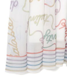 GRACE CONTINENTAL ロープロゴプリントワンピース