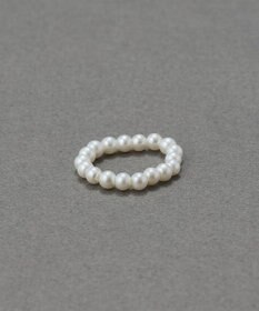 Phoebe 【伸びるリング】バブルフィットリング　パール3mm