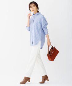 23区 【CLASSY.12月号掲載】TRストレッチギャバ テーパード パンツ