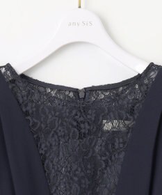 ANY SIS 【Lily Calin】ナローフレアレース ドレス