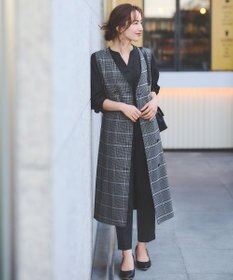 ANY SIS 【洗える】サイドバックルタックテーパード パンツ