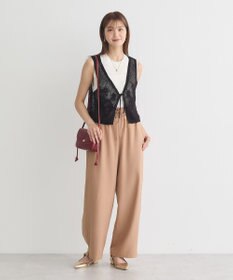 earth music&ecology リラックスワイドパンツ