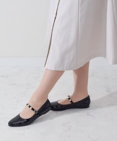 Bridget Birkin 【Bridget Birkin】パールストラップメリージェーンパンプス