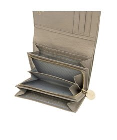 LANVIN en Bleu メラニー 二つ折り中Lファスナー財布