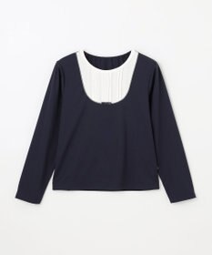 組曲 KIDS 【150-160㎝】【接触冷感・UVカット】サラリとヨークデザイン トップス