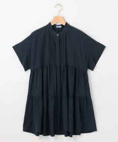 組曲 S スーパーライトストレッチティアード ブラウス