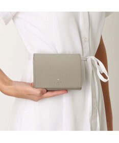 LANVIN en Bleu メラニー 二つ折り中Lファスナー財布