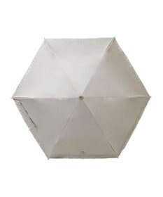 MOONBAT 【遮光率100％/遮熱/UV】LANVIN en Bleu (ランバン オン ブルー)晴雨兼用日傘 ピコレース シルバーラメ刺繍 折りたたみ傘 簡単開閉