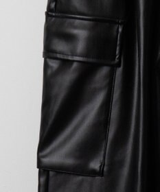 WEGO 【ユニセックス着用ITEM】エコレザーカーゴスラックス