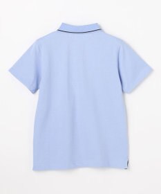 J.PRESS KIDS 【140-170cm】ダブルライン カラー 半袖ポロシャツ