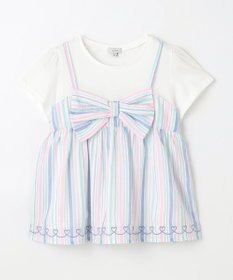 ANY KIDS キャミソール ドッキングTシャツ